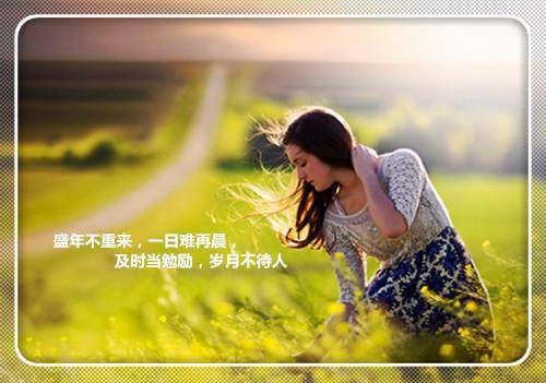 励志充满正能量的句子和图片