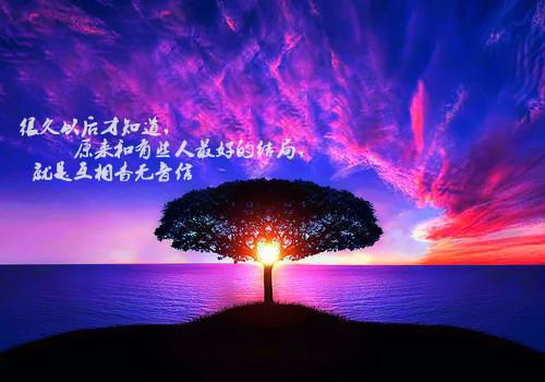 一个人必须要有自信的魅力